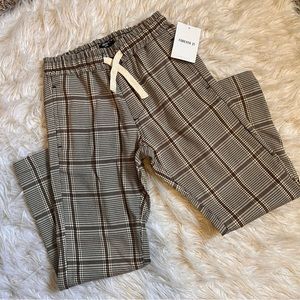 Forever 21 - Kids Drawstring Plaid Pants
